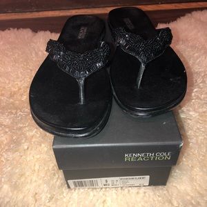 Embellished Kenneth cole sandals